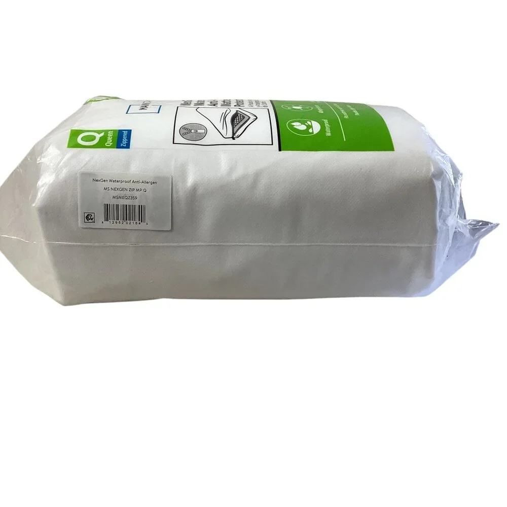 Mainstays NexGen Waterproof & Anti-Allergen Zippered Mattress Protector in Queen